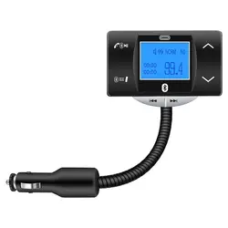 Новый руль автомобиля Bluetooth Handsfree MP3 плеер FM модулятор передатчик caller ID MP3 наборы дистанционное управление с розничной коробке