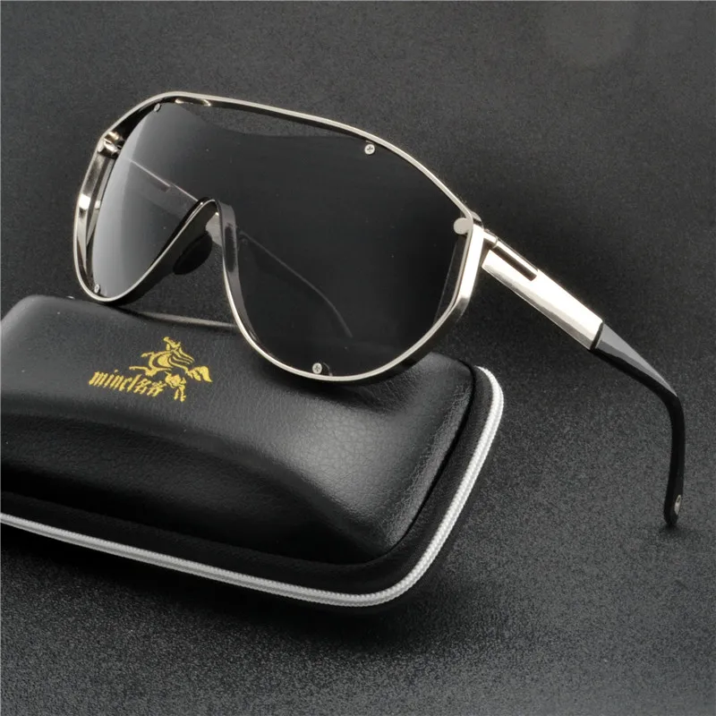 Роскошные брендовые Квадратные Солнцезащитные очки, мужские солнцезащитные очки большого размера, дизайнерские модные солнцезащитные очки для рыбалки Uv400, Винтажные Солнцезащитные очки FML