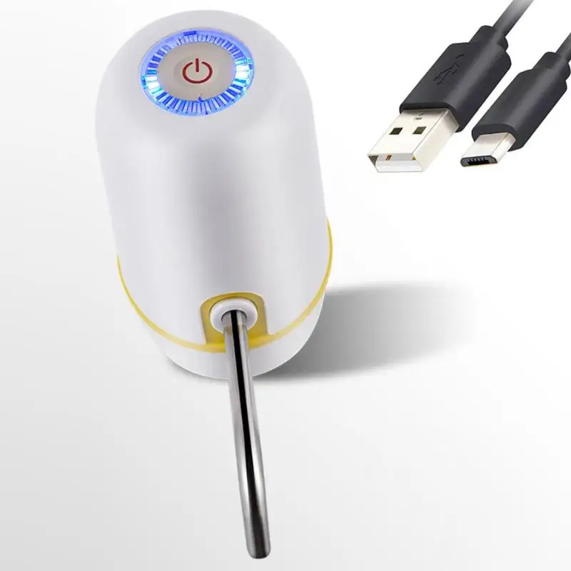 Перезаряжаемый USB питьевой Электрический насос для бутылки воды диспенсер галлон питьевой бутылки переключатель для путешествий портативное использование кран инструмент