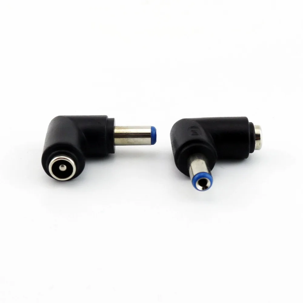 

5pcs DC 5.5 x 2.1mm Female Jack To 5.5 x 2.1mm Male Plug 90 Degree Right Angle Power Adapter Connector
