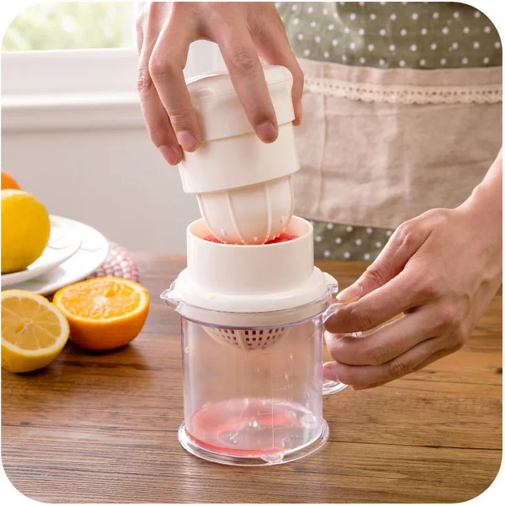 

Fruit Orange Juicer Vegetable Tools Plastic Hand Manual Kitchen Gadgets Mini Juice Lemon Squeezer Reamer Kitchen Accessories