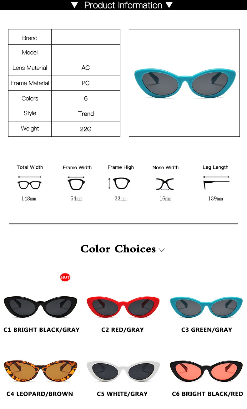Punk ombre femmes mode lunettes de soleil marque Designer femme rétro lunettes triangulaires oculos feminino lunettes de soleil Sexy Gafas_voghion.com