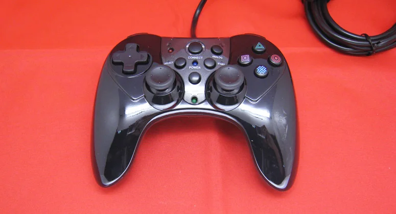Новый контроллер Джойстик Геймпад для PS3 консоли с кабелем длиной 3 м два вибрации