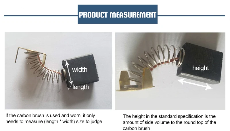 Tungfull 10 шт. угольные щетки 5*8*12,5 дрель электрическая шлифовальная машина промышленный Электрический мотор угольные щетки электроинструменты Замена