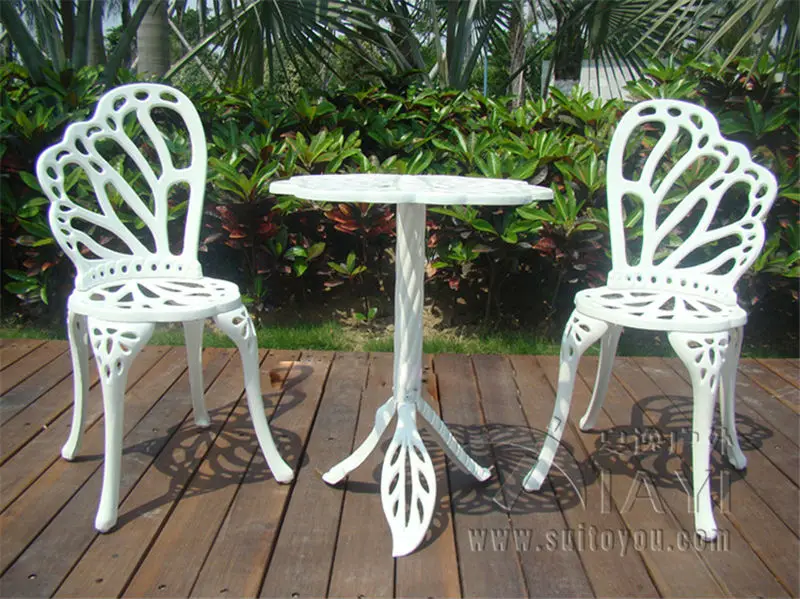3 Piece Hot Cast Aluminum Patio Furniture Garden