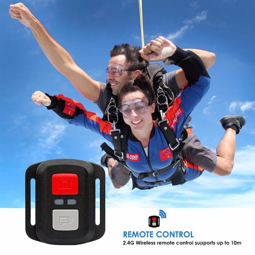 RICH Action Camera H3 4K Ultra HD Wifi 1080P Go Sj