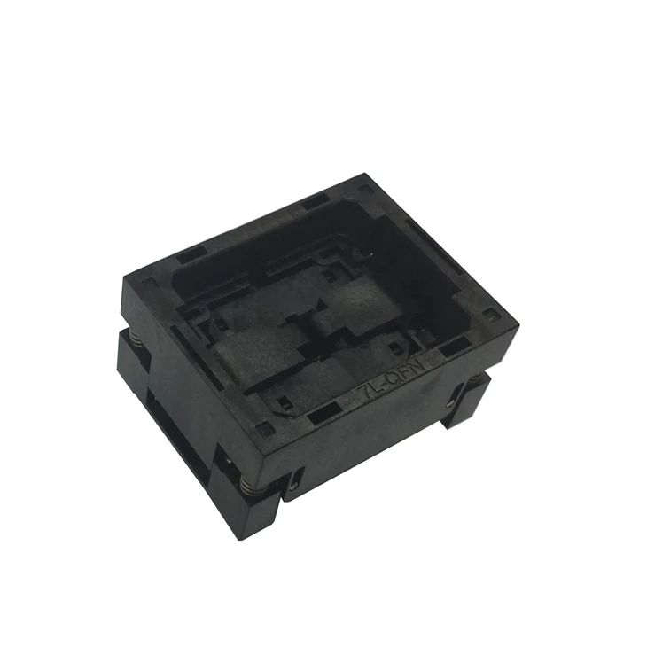 

QFN48 Burn in Socket QFN48 MLF48 IC Test Socket Pitch 0.5mm OPEN TOP Chip Size 7*7 Flash Adapter Programming Socket