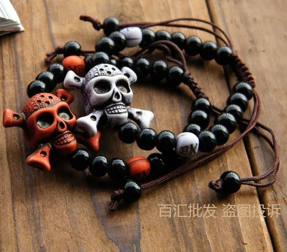 1 шт. браслеты и браслет пиратский браслет из черепов влюбленных Покемон праздничные украшения для Хэллоуина детский подарок