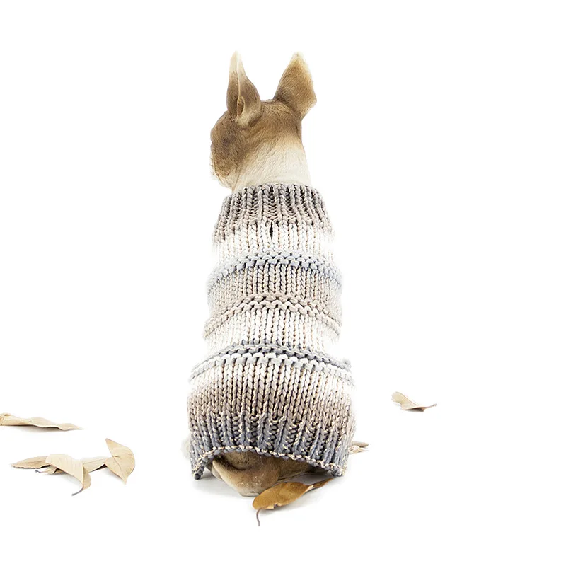 Высокое качество зима свитер для собаки, для питомца одежда теплое мягкое пальто для щенка большой собаки кошки - Цвет: as picture
