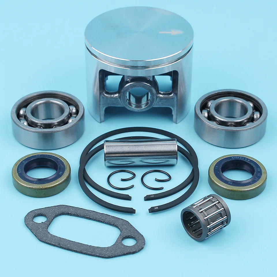 Kit Guarnizione Cilindro Pistone Adatto Per Motosega Jonsered 630 630 Super 52mm Foro Grande 95066997 - Foto 3