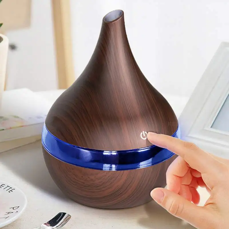 

Hot 3 In 1 USB Air Humidifier With LED Night Light Small Fan Aromatherapy Machine Simple Appearance Spray Humidifier 300 ML