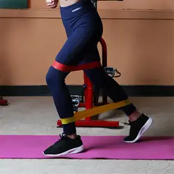 Экспандер для йоги оборудование для тренажерного зала резиновая петля Пилатес спортивные тренировки Латекс Фитнес резинки