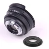Fish eye Lentille 8mm F3.8 Pour C Montage Caméra + C pour Micro M4/3/NEX/N1/Pentax Q/Fuji/M M2 Adaptateur Anneau Pour Appareil Photo REFLEX NUMÉRIQUE ► Photo 3/6