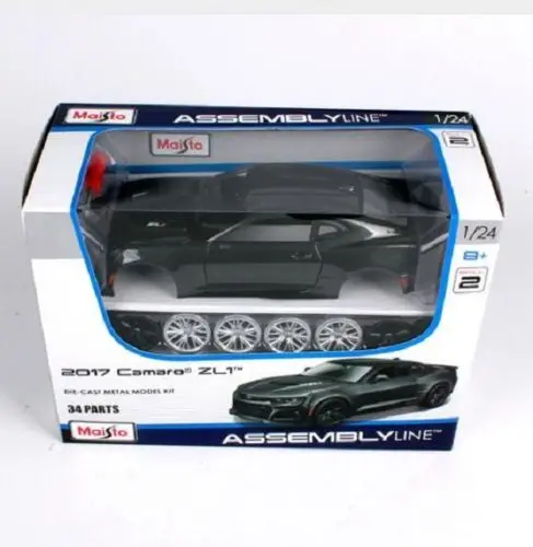 Maisto 1:24 2017 Chevrolet Camaro ZL1 в сборе сделай сам гоночный автомобиль литьевая модель