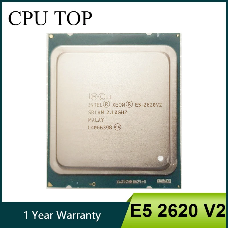 Процессор Intel Xeon E5 2620 V2 SR1AN 6 ядерный 2 1 ГГц 15M 80 Вт серверный процессор|Процессоры| |