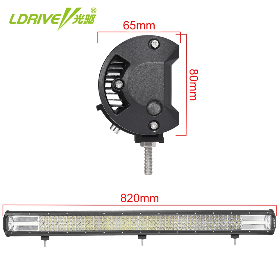 LDRIVE 32 &quotкомбинированный светодиодный рабочий свет бар 4 ряда внедорожные фары
