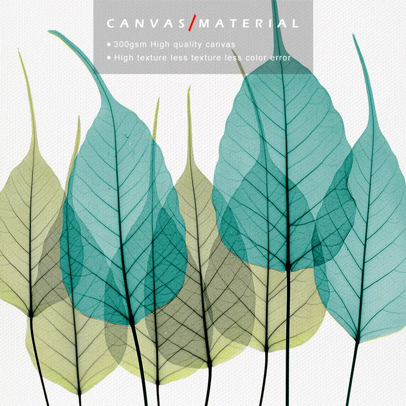 ART-ZONE-Leaf-Watercolor-Painting-Plant-Leaves-Wall-Art-Print-Canvas-Poster-Picture-Living-Room-Home (1)