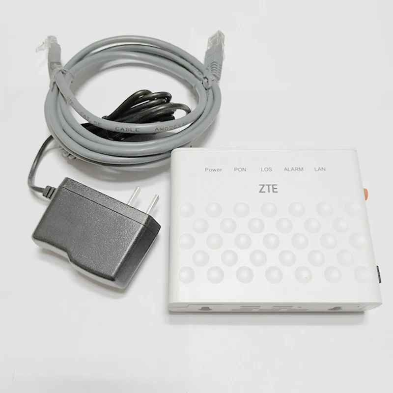 

ZTE GPON ONU F601 ftth Fibra Optica ZXA10 F601 GPON ONT 1GE Router Single Mode FTTH FTTO with 1GE English Version 100% new