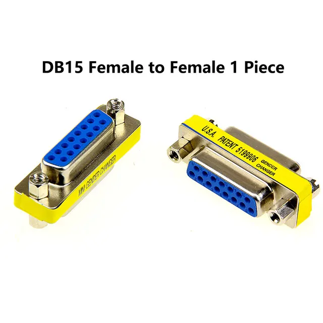 DB9 DB15 DB25 Male to Male / Female to Female / Male to Female Adapters