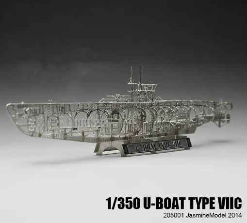 

Jasmine model metal model U-shaped submarine skeleton internal structure model adult children's toys model submarine hot scale