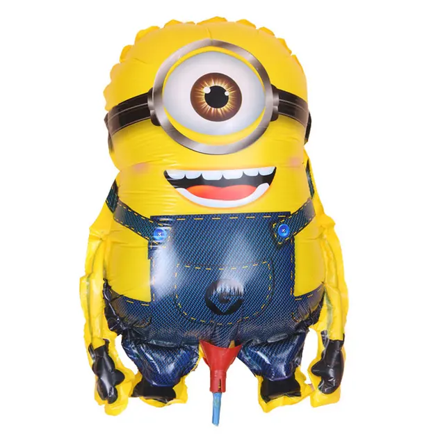 2pcs Minions Inflatable Balloons Foil helium Cartoon Kids Classic Toys