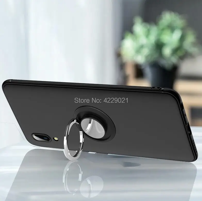 Чехол для Nubia Red Magic 3 Роскошный чехол с магнитным кольцом держателем чехлы