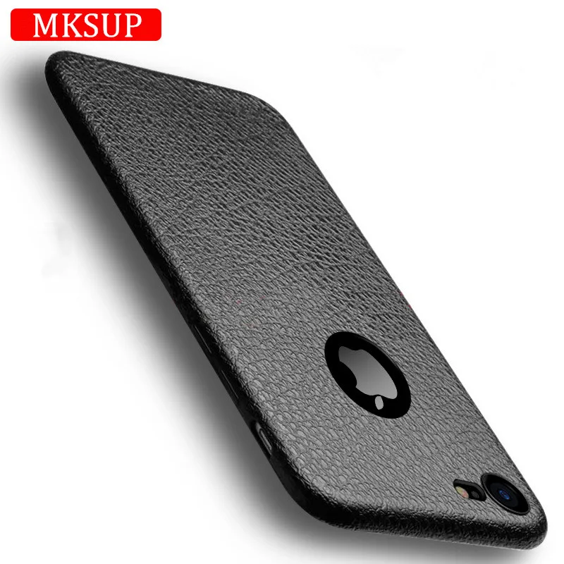 Luxury Retro leather Pattern Phone Case For Apple iPhone 7 6 6S 8 Plus Ultra Thin soft silicone Cover iPhone6 X 8Plus Coque |