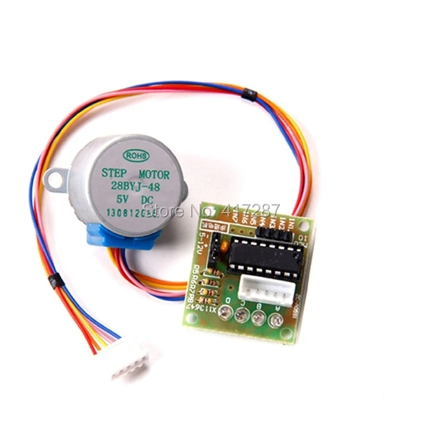 

1 Set DC 5V Stepper Motor 28BYJ-48 + ULN2003 Drive Test Module Board 5 Line 4 Phase For Arduino Pic Mcu Diy Kit Free Shipping