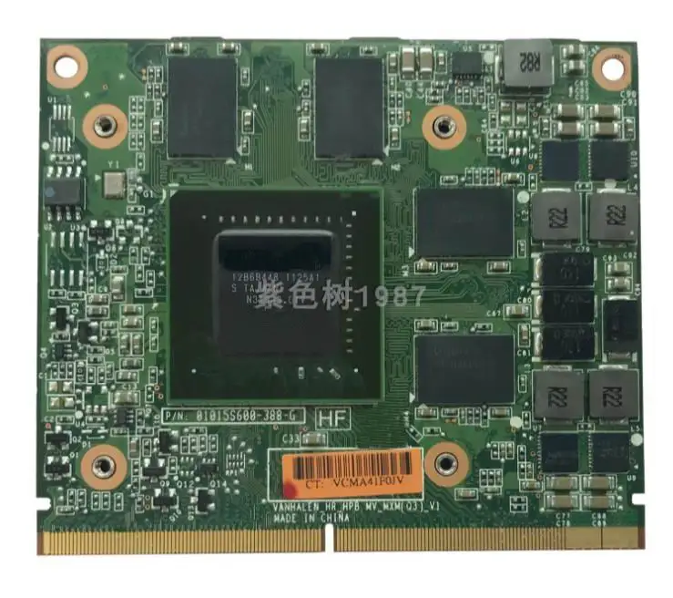 

01015S600-388-G Fermi Quadro Q1000M 1000M 2G N12P-Q1-A1 DDR3 VGA Video Card for EliteBook 8740W 8760W 8540W 8560W