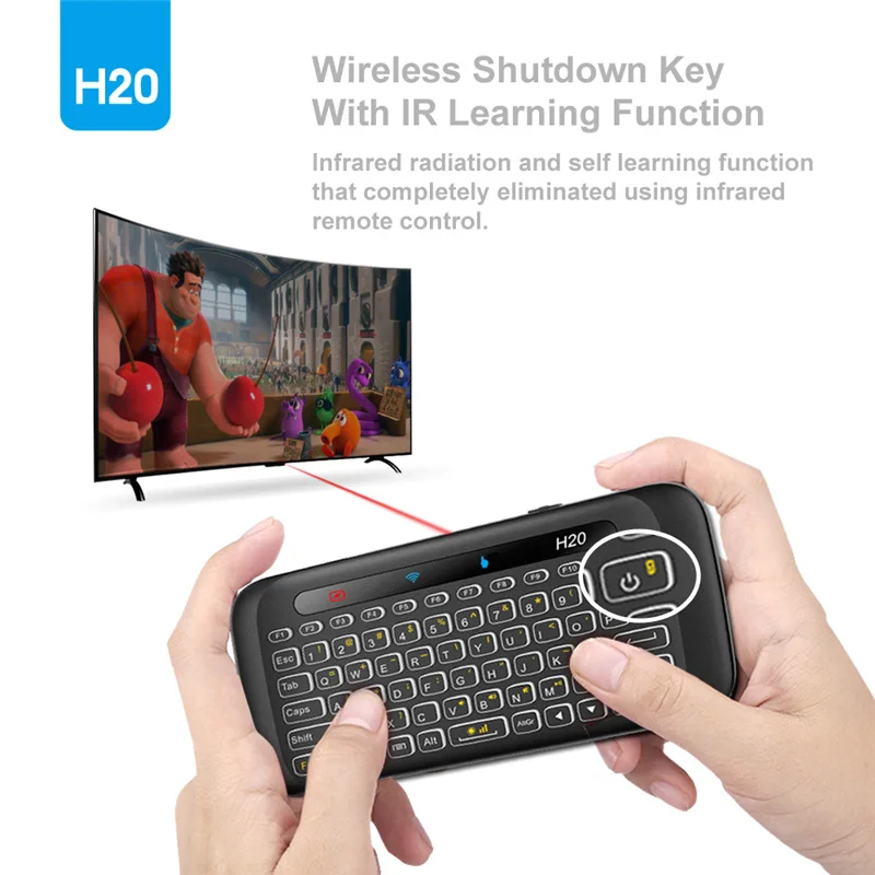 2.4 GHz Mini Teclado Sem Fio com