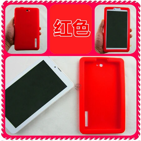 

Customized Colorful TPU Soft Silicone Case Cover Shell For 7" TopTech Tab A-H1M GPS 3G MPMAN MPDCG71 Tablet Free Shipping