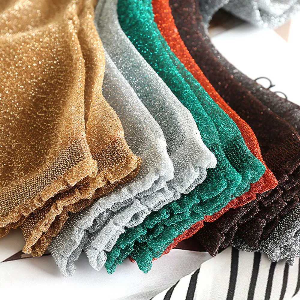 

Glitter Ankles Socks Fashion Women Spring Summer Shiny Thin Casual Short Socks