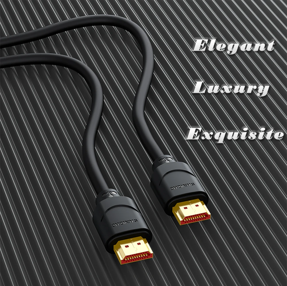 SAMZHE hdmi cable мягкий кабель HDMI к HDMI 2.0 позолоченные hdmi кабель 4 К* 2 К ультра высокие Разрешение для TV Blu-Ray игровое поле roku displayer 1m 1.5m 2m 3m 5m 8m