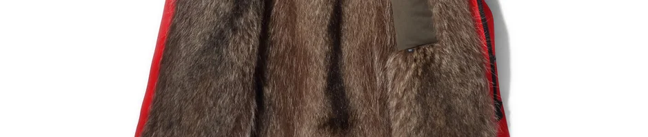 Пальто из натурального меха енота для мужчин Новая модная зимняя теплая парка Мужская Меховая куртка из натуральной овчины толстая верхняя одежда с капюшоном
