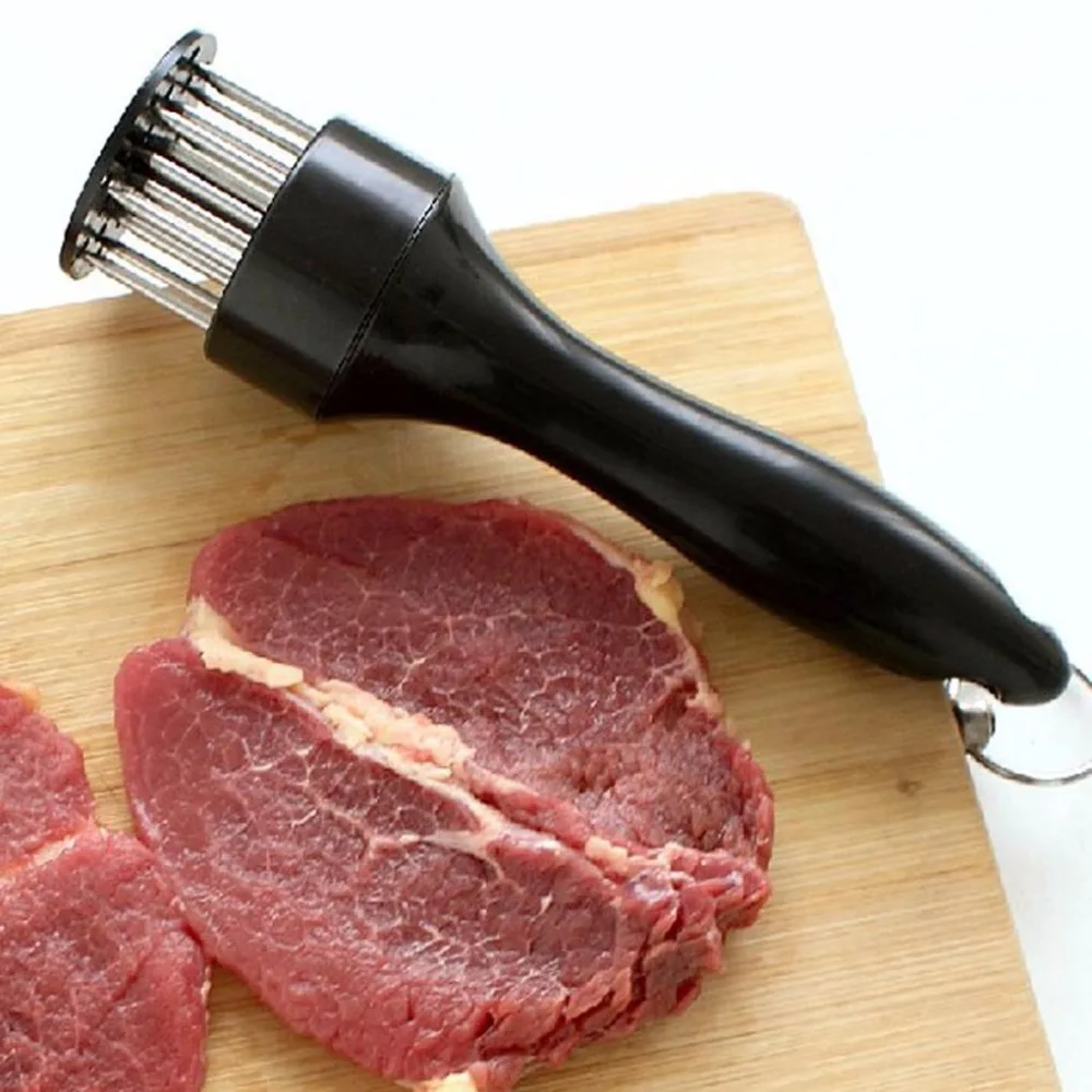 

Stainless Steel Meat Tenderizer Needle Professional Spikes Knife Blades Meat Beef Steak Tenderizer Tool Kitchen Cooking Tool
