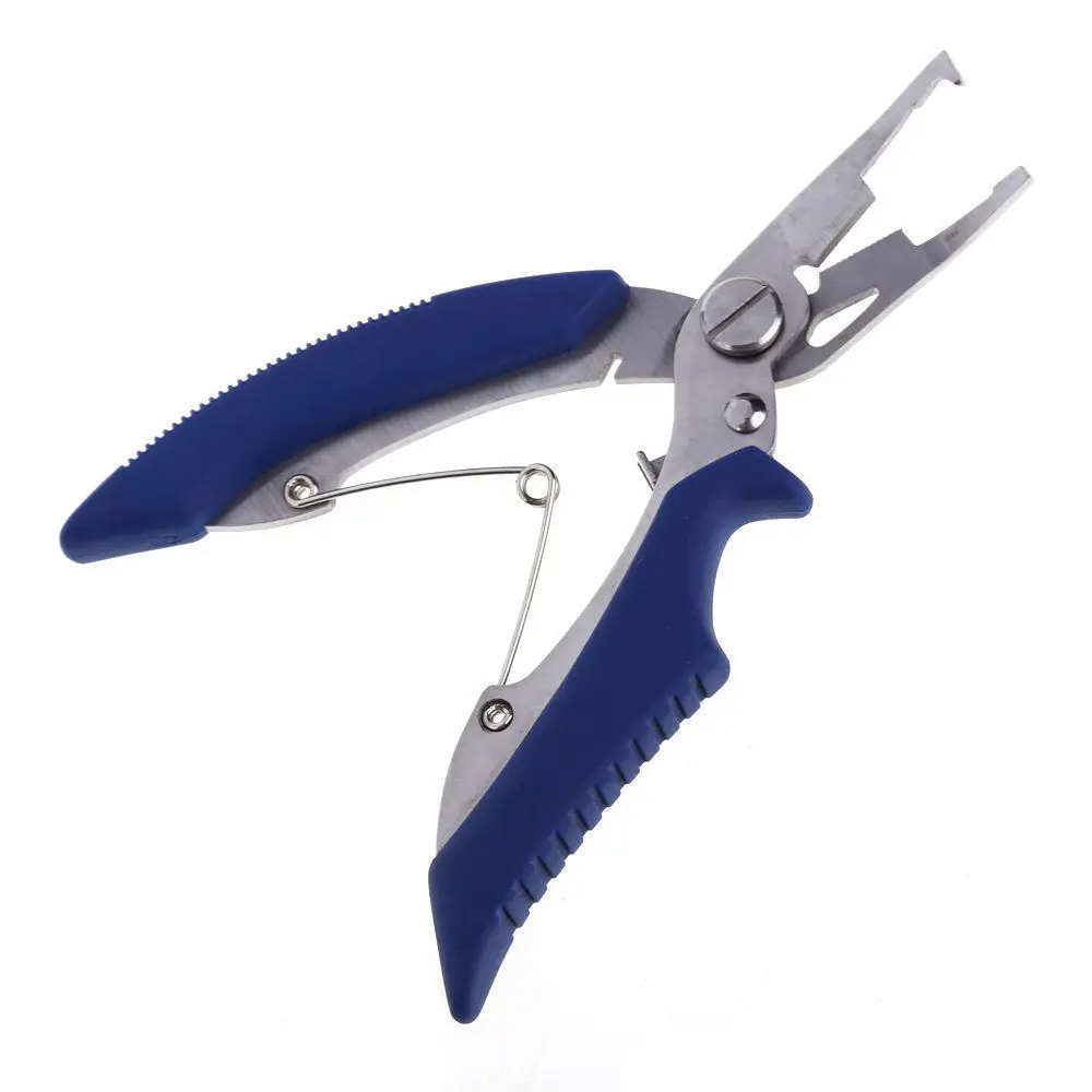

Fishing Pliers Scissors Line Cutter Remove Hook Tackle Stainless Steel Tool G
