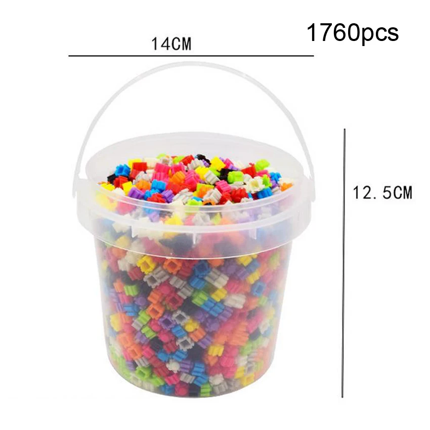 

DOLLRYGA jouet enfant 1760pcs Mini Block Brick Kids Toy for Children Figures Diamond Building Blocks Assembly Educational Bricks