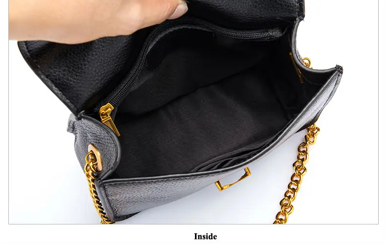 Women Genuine Leather Messenger Bags HBL611 Details (04)
