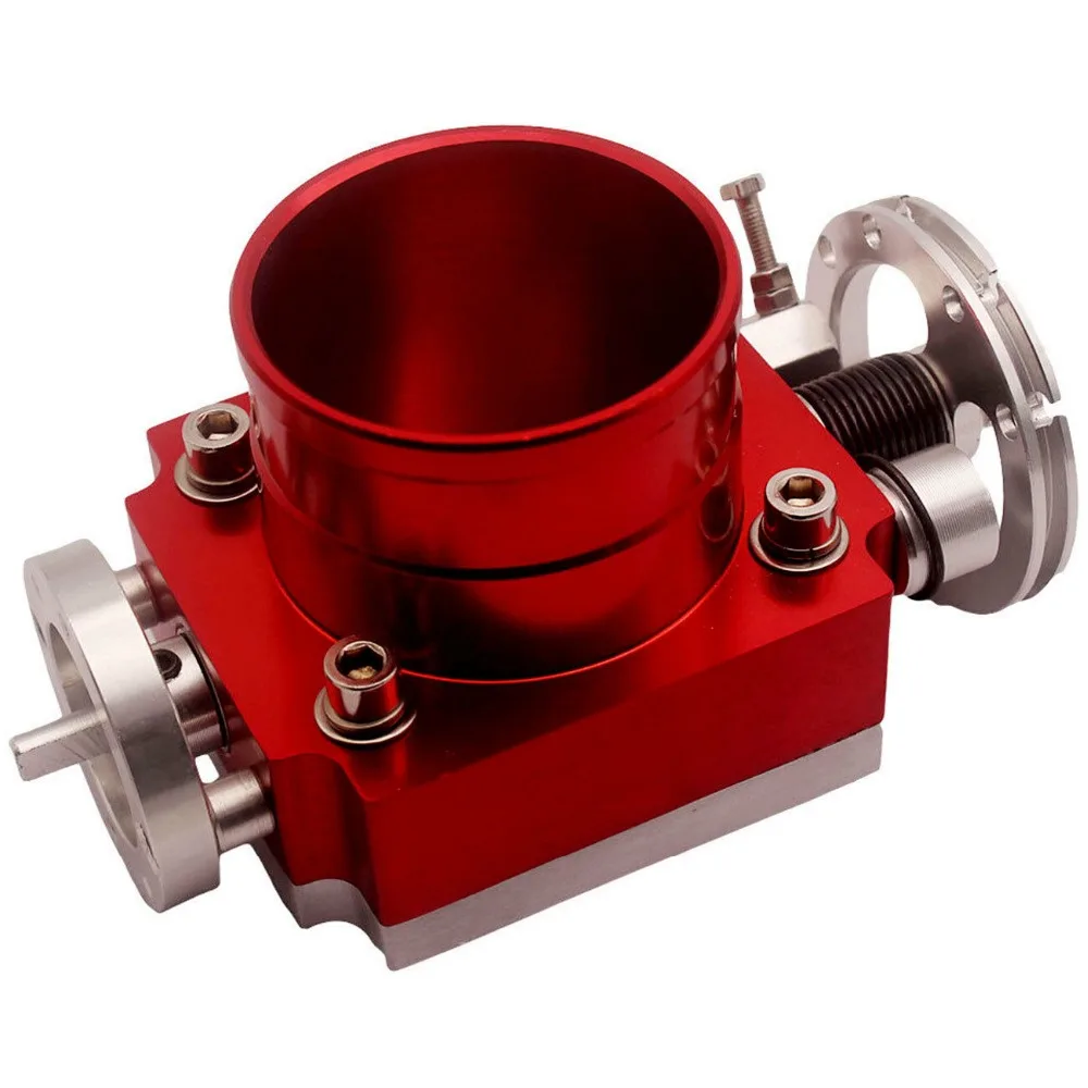 Performance 70mm CNC Billet Alloy Custom Throttle Body Universal Upgrade New