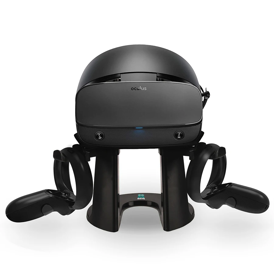 VR стенд, держатель дисплея гарнитуры и контроллер крепление станции для Oculus Rift S/Oculus Quest гарнитуры и сенсорных контроллеров