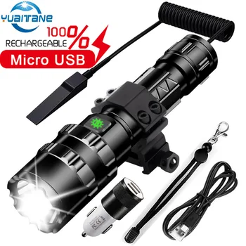 

Led flashlight Most powerfull torch L2 Tactical light 5Mode Scout Light LED lanterna Bicycle Light by 18650 battery