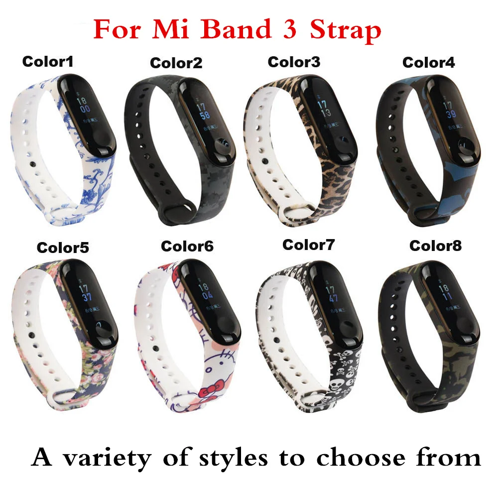 Спортивный ремешок для Xiaomi mi Band 3 силиконовый браслет band Miband 3|Смарт-аксессуары| |