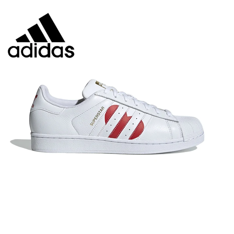 

Original Authentic Adidas Superstar Skateboarding Shoes Unisex Leisure Lightweight Athletic Designer 2019 New Arrival EG3396