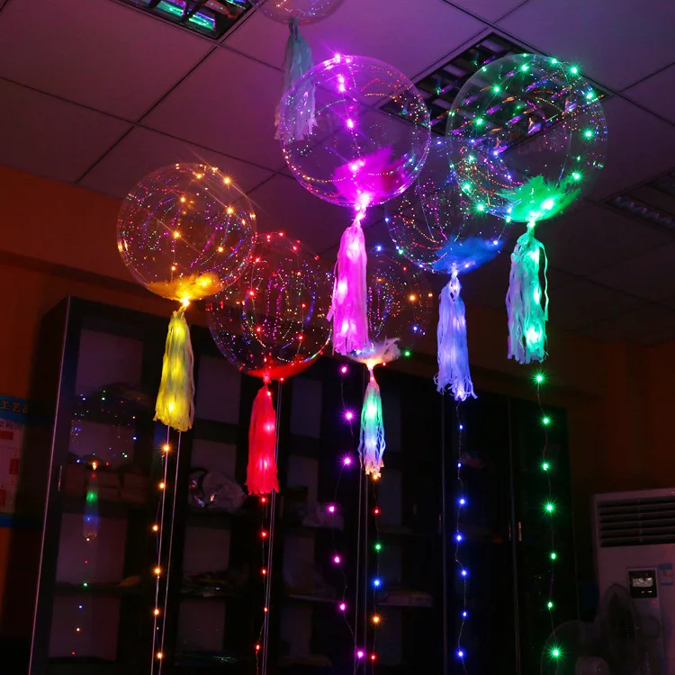 1PC 3M Balloons Accessories Wedding Festivals Led Twinkle Light Post