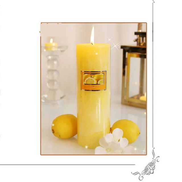 Safe Aromatic Paraffin Home Candle Fragrance Birthday Scented Artifical