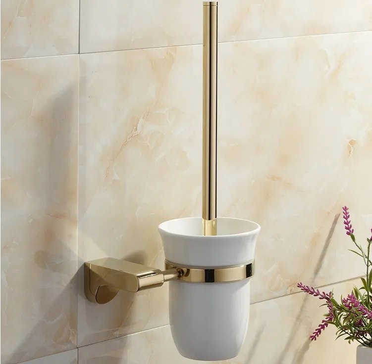 2016 Bathroom Hardware Accessories, Stainless steel Gold Finish Toilet