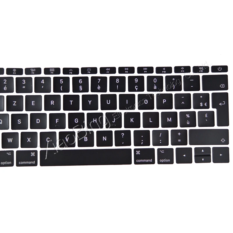 Новинка для Macbook Pro Retina 13 &quot15&quot A1706 A1707 A1708 FR French AZERTY Keyboard Keycaps 2016 2017|Клавиатуры