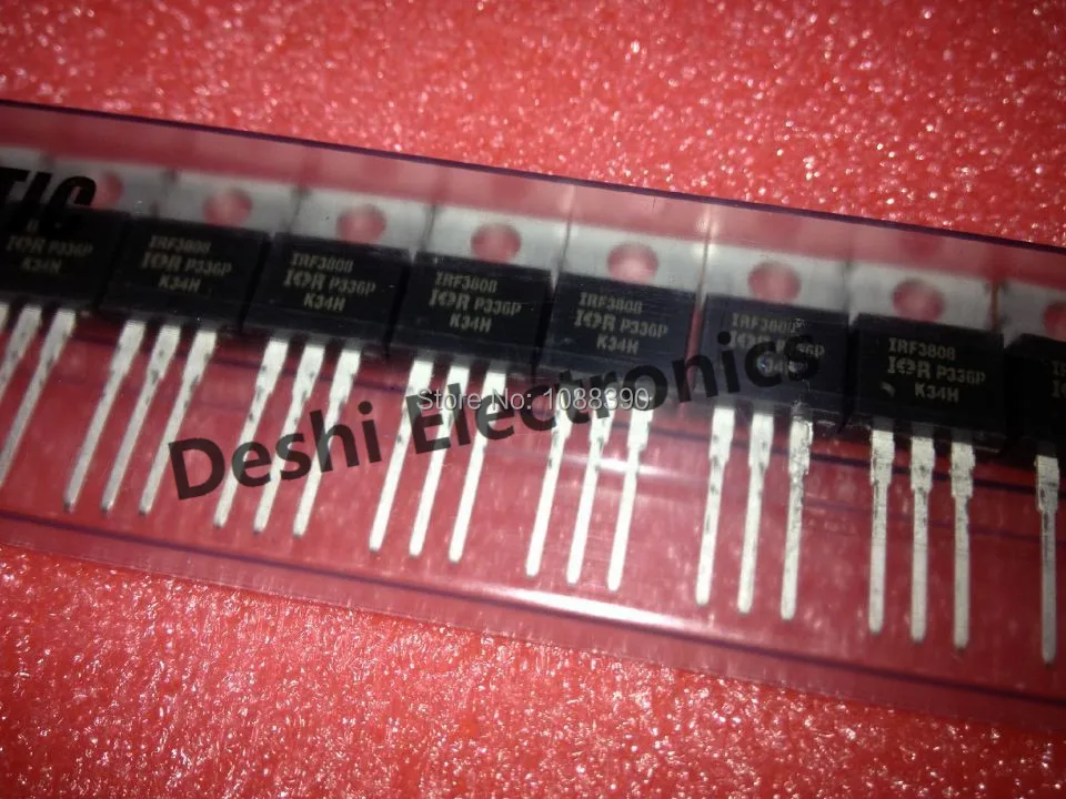 50pcs Irf3808pbf Irf3808 3808 Manu: Ir Package: To-220 75v 140a N ...
