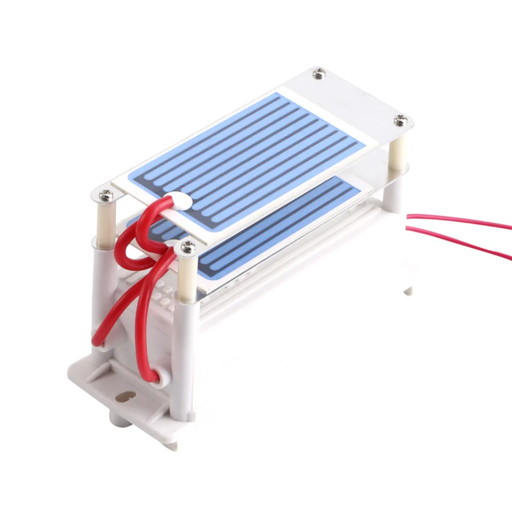 

220V 110V 7g/h Ozone Generator Air Purifier with Ceramic Plate Long Life Style Double Sheet For Chemical Factory Air Cleaner