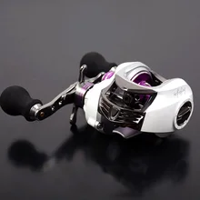 Левая и правая рука Литой приманки вращающаяся катушка 11+ 1BB 6,3: 1 скорость шестерни центробежный тормоз рыба капает Рыбалка колеса